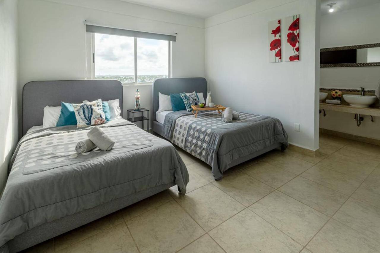 Vila Exclusive Building 6 People 3 Cable Televisions 2 Swimming Pools Balcony, Cancún Exteriér fotografie